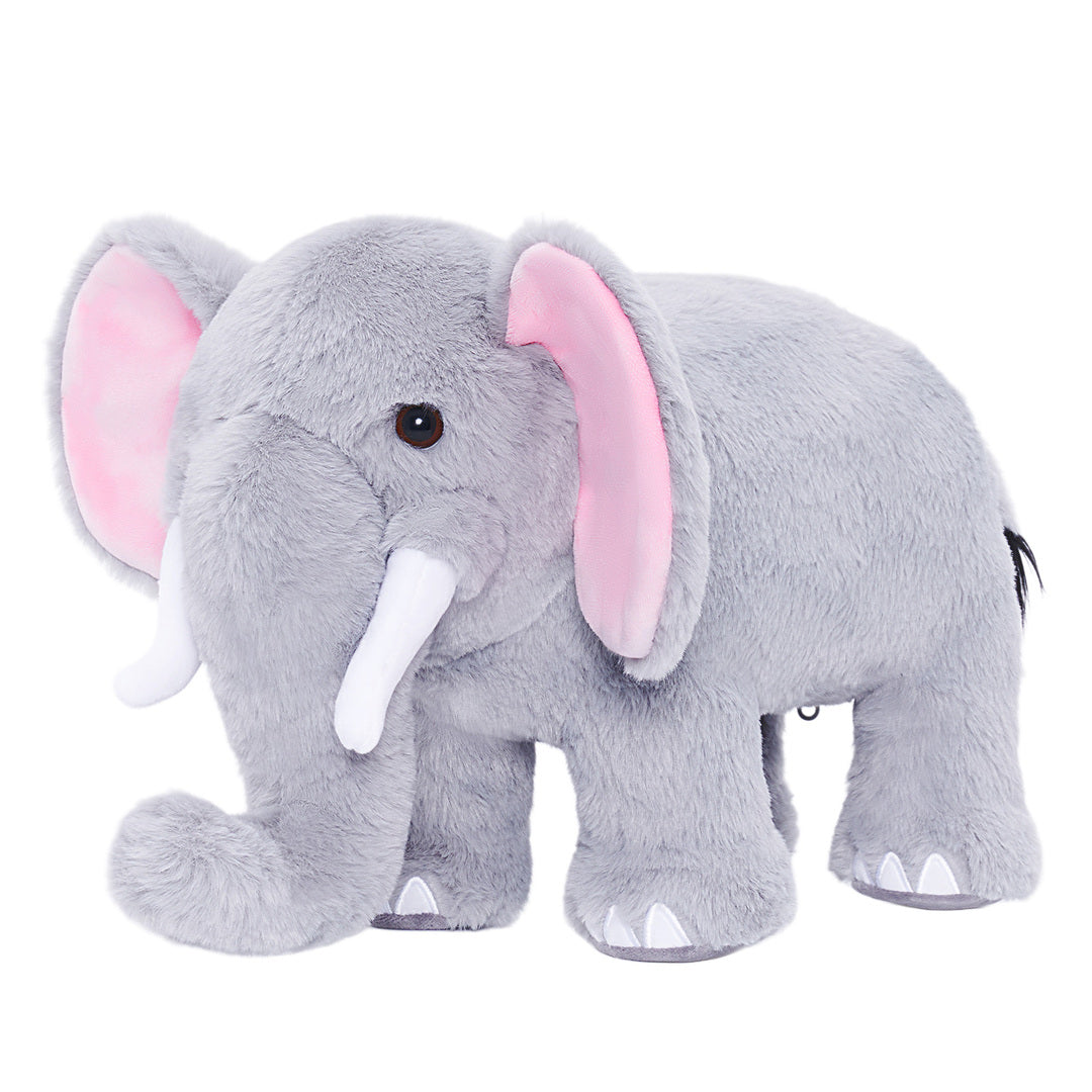 Ensemble de jouets en peluche de la famille des éléphants