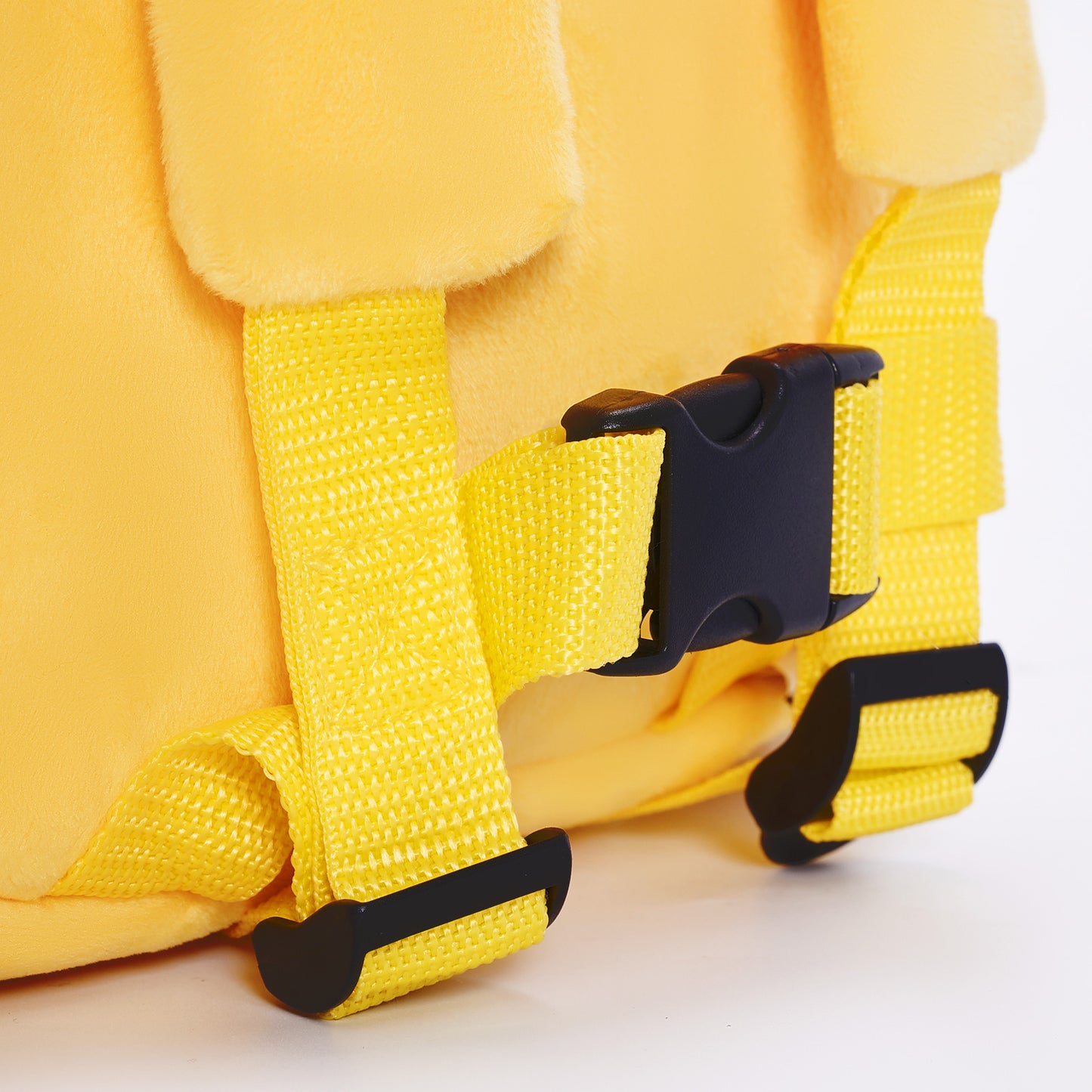 Personnalisé Sac à Dos en Peluche pour Bébé Fille aux Yeux Ouverts Jaune