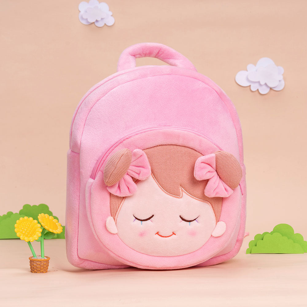 Personnalisée Sac à Dos en Peluche Rose