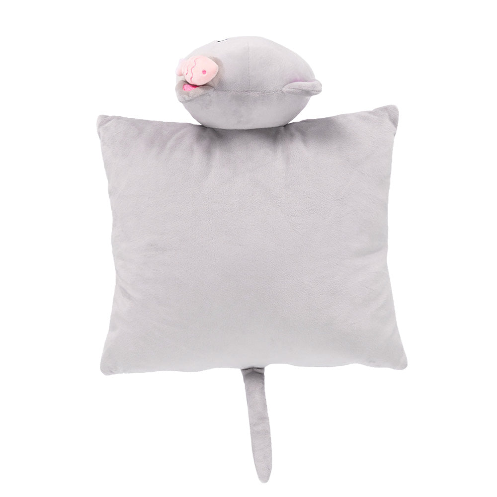Personnalisée Oreiller & Serviette Apaisante en Peluche de Chaton
