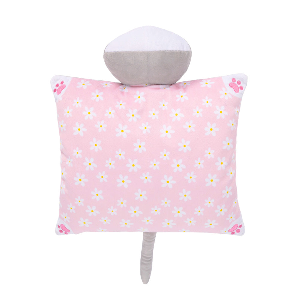 Personnalisée Oreiller & Serviette Apaisante en Peluche de Chaton