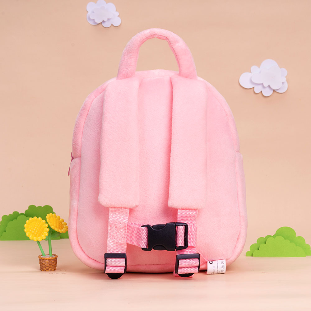 Personnalisée Sac à Dos en Peluche Rose