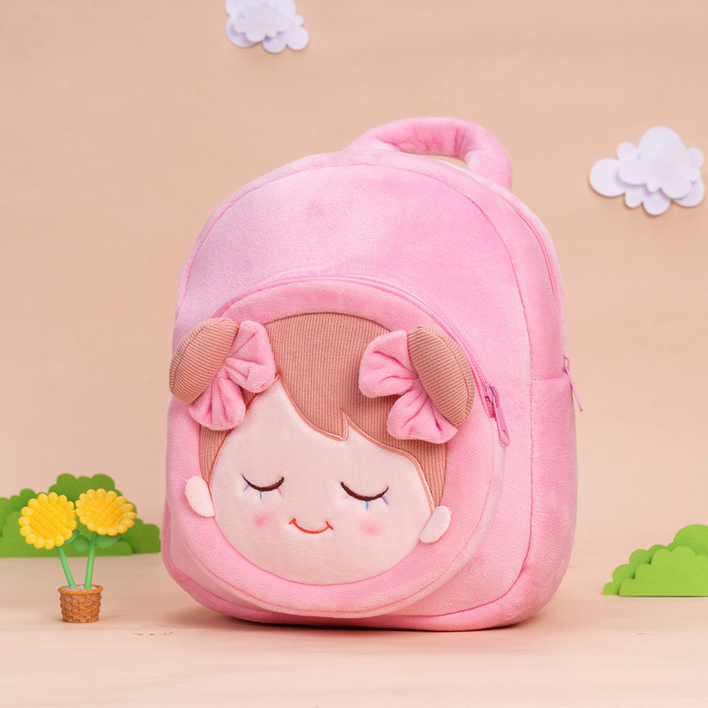 Personnalisée Sac à Dos en Peluche Rose