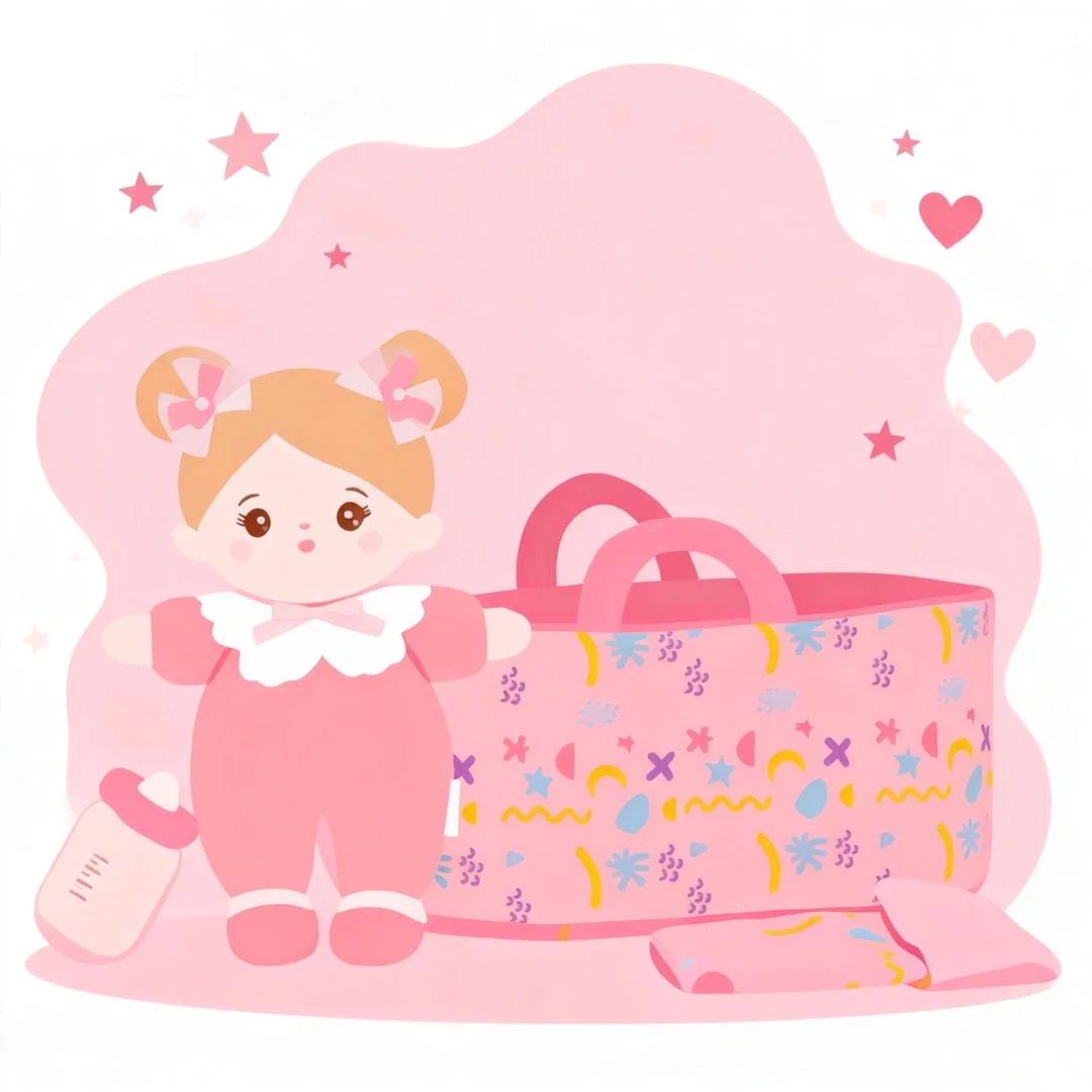 MINI POUPÉE EN PELUCHE