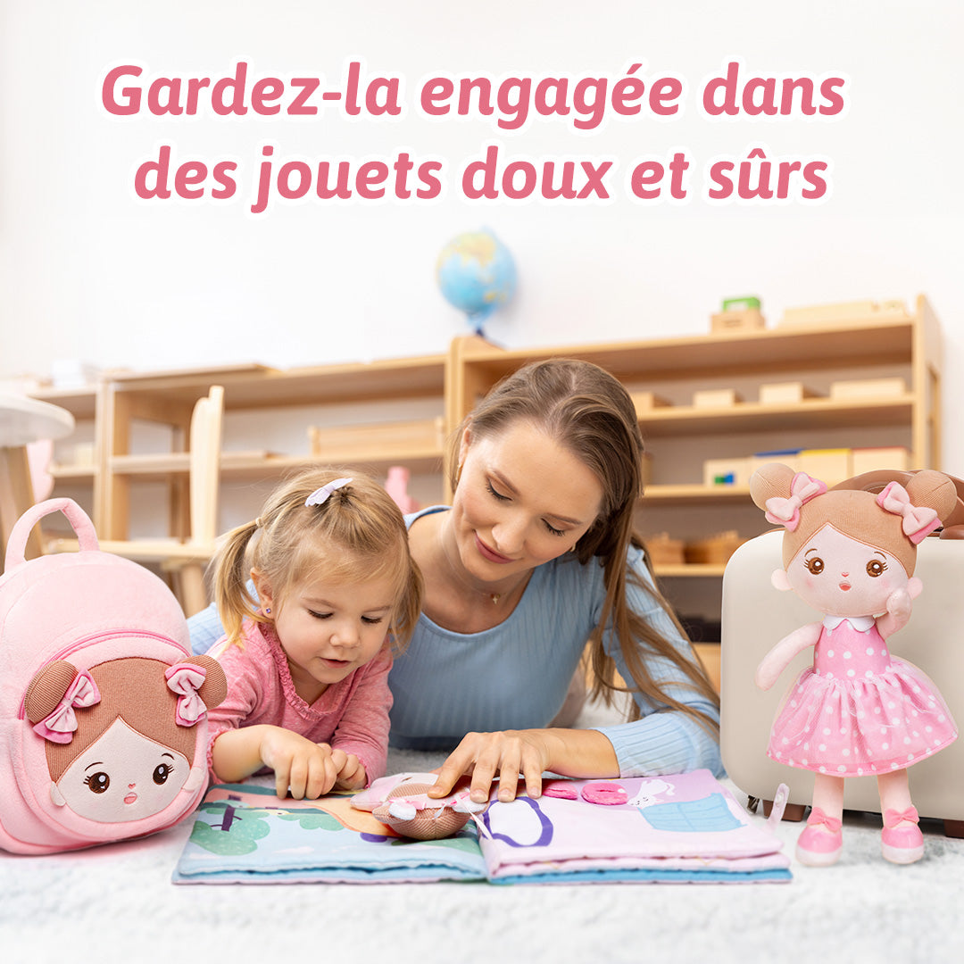 Coffret cadeau poupée personnalisé
