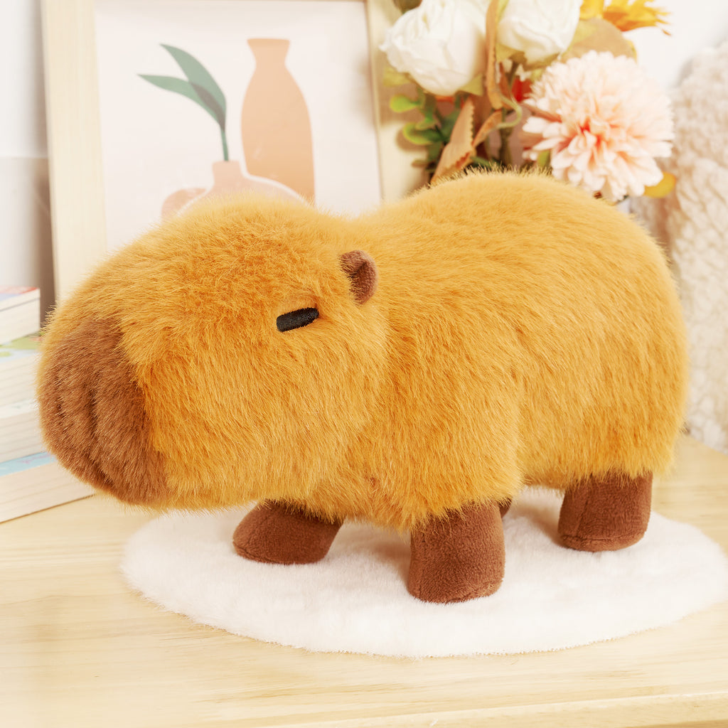 Mini Peluche Capybara Mignonne De 22 cm, Jouet Pour Enfants De Style Animal