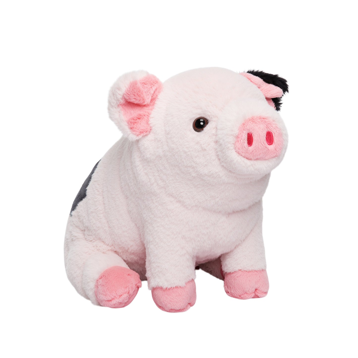 Peluche de La Famille des Cochons Tachetés, Qui Contient 4 Adorables Porcelets en Peluche