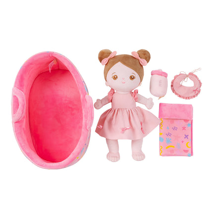 Mini Personnalisée Poupée en Peluche & Ensemble-cadeau
