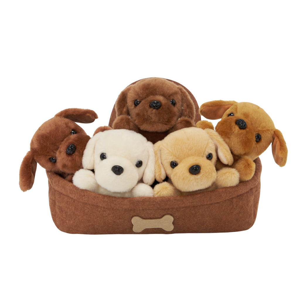 Ensemble de peluches pour chiot Golden Retriever