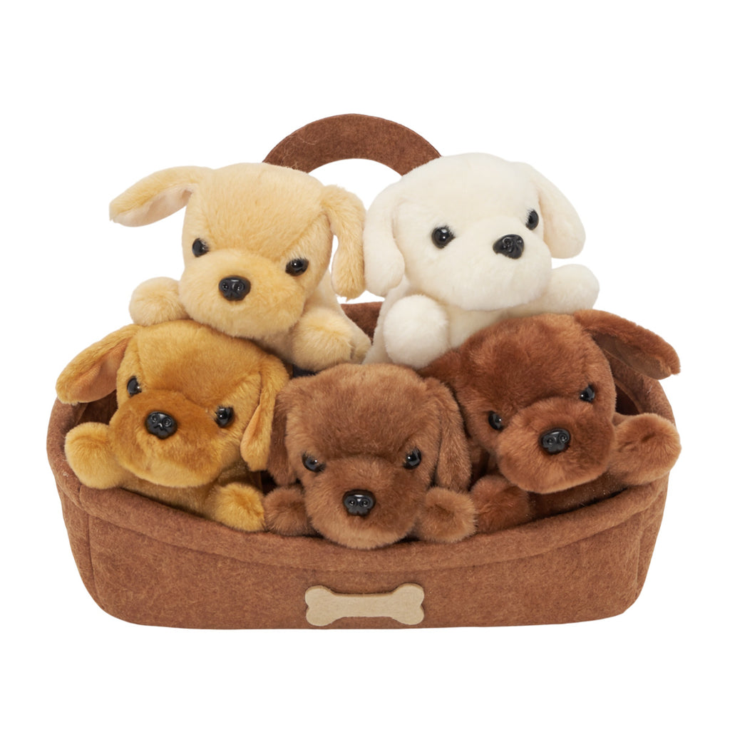 Ensemble de peluches pour chiot Golden Retriever