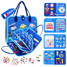 Charger l&#39;image dans la galerie, Personnalisé Busy Board Montessori (Version Française) -  Jouet  Éducatif Sensoriel Préscolaires