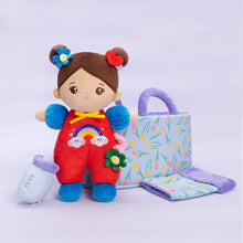 Charger l'image dans la galerie, Personnalisée Mini Poupée en Peluche pour Bébé Fille &amp; Ensemble-cadeau