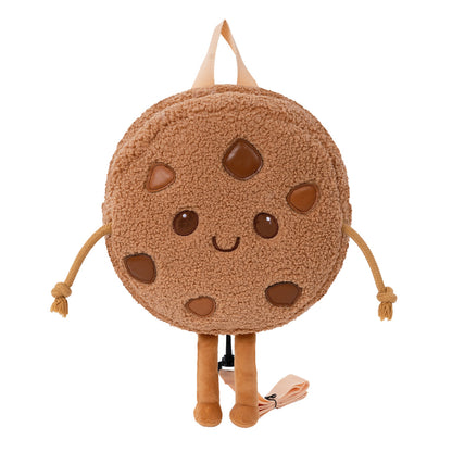 Personnalisée Sac à Dos en Peluche de Biscuits aux Pépites de Chocolat