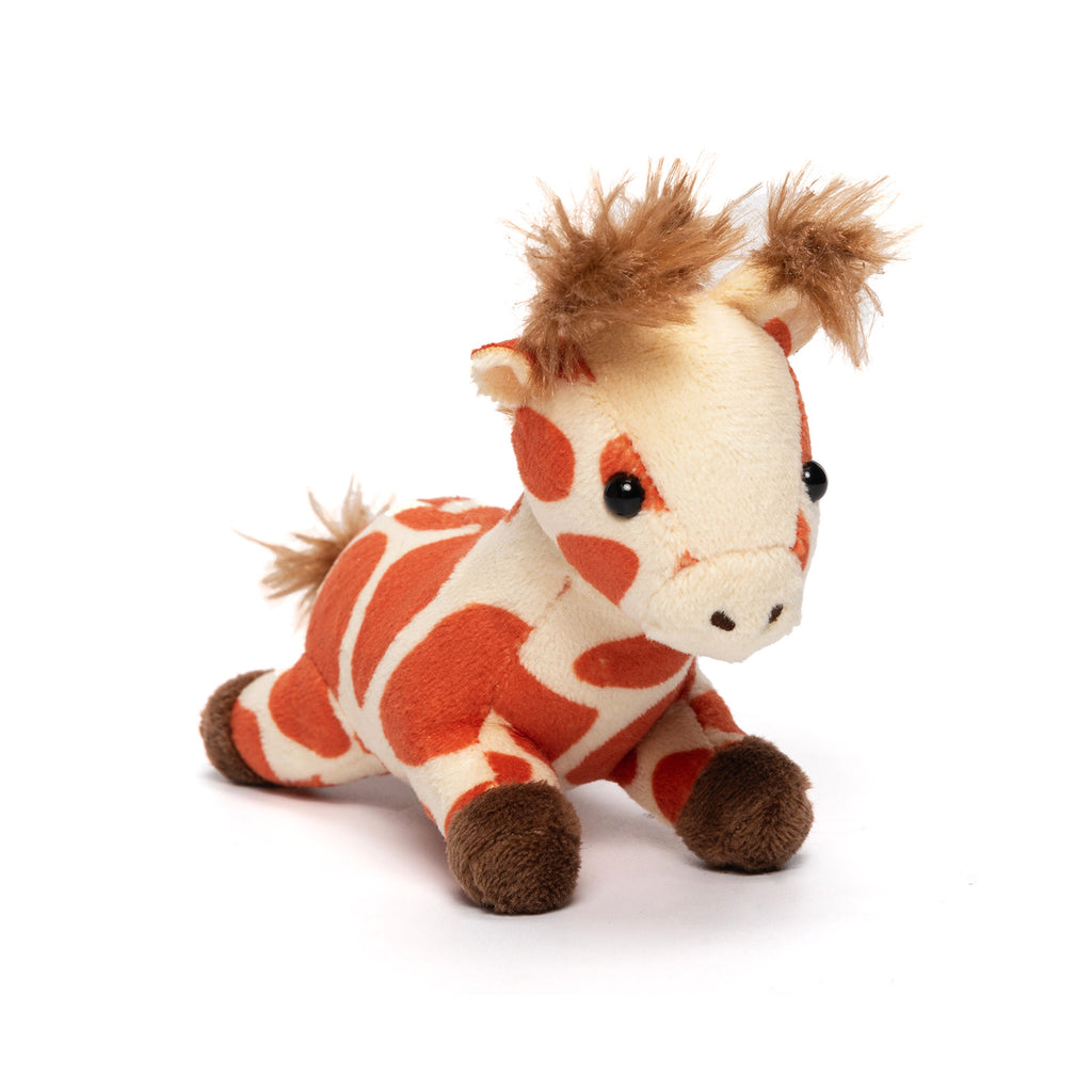 Ensemble de Jouets en Peluche Famille Girafe avec Coffret Cadeau 4 Pièces pour Bébé et Tout-petit