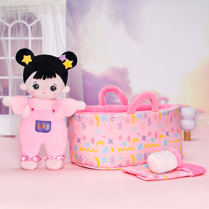 Poupée Bébé Personnalisée [Ensemble de Berceau en Option]