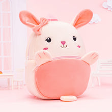 Charger l&#39;image dans la galerie, Personnalisé Sac à Dos en Peluche Lapin Rose