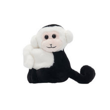 Charger l&#39;image dans la galerie, Peluche singe capucin avec 4 bébés