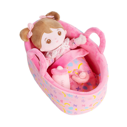 Mini Personnalisée Poupée en Peluche & Ensemble-cadeau