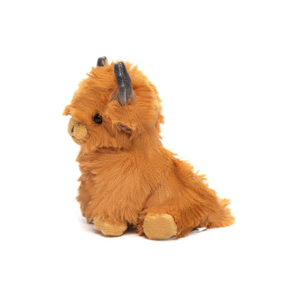 Ensemble de jouets en peluche de vache Highland, parfait comme cadeau de fête