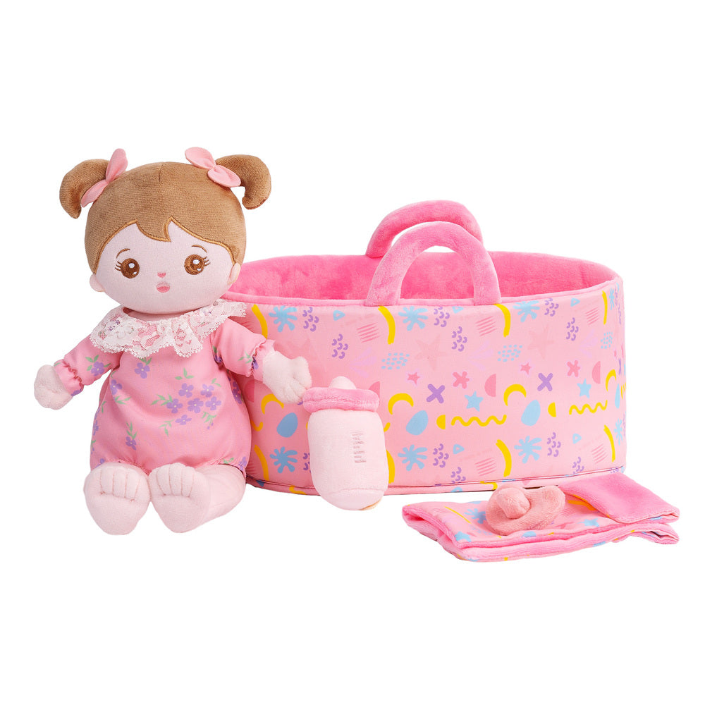 Mini Personnalisée Poupée en Peluche & Ensemble-cadeau