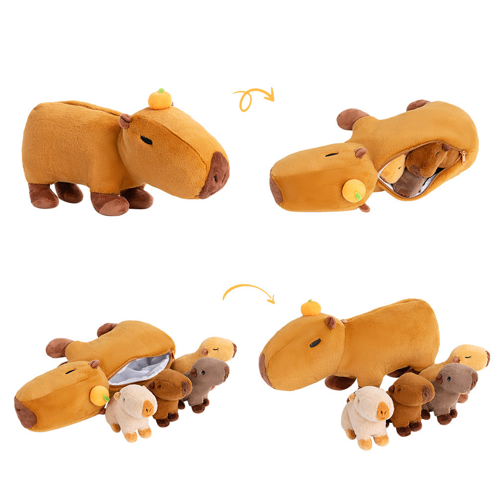 Ensemble de Jouets en Peluche pour Bébé, Première Famille D'animaux