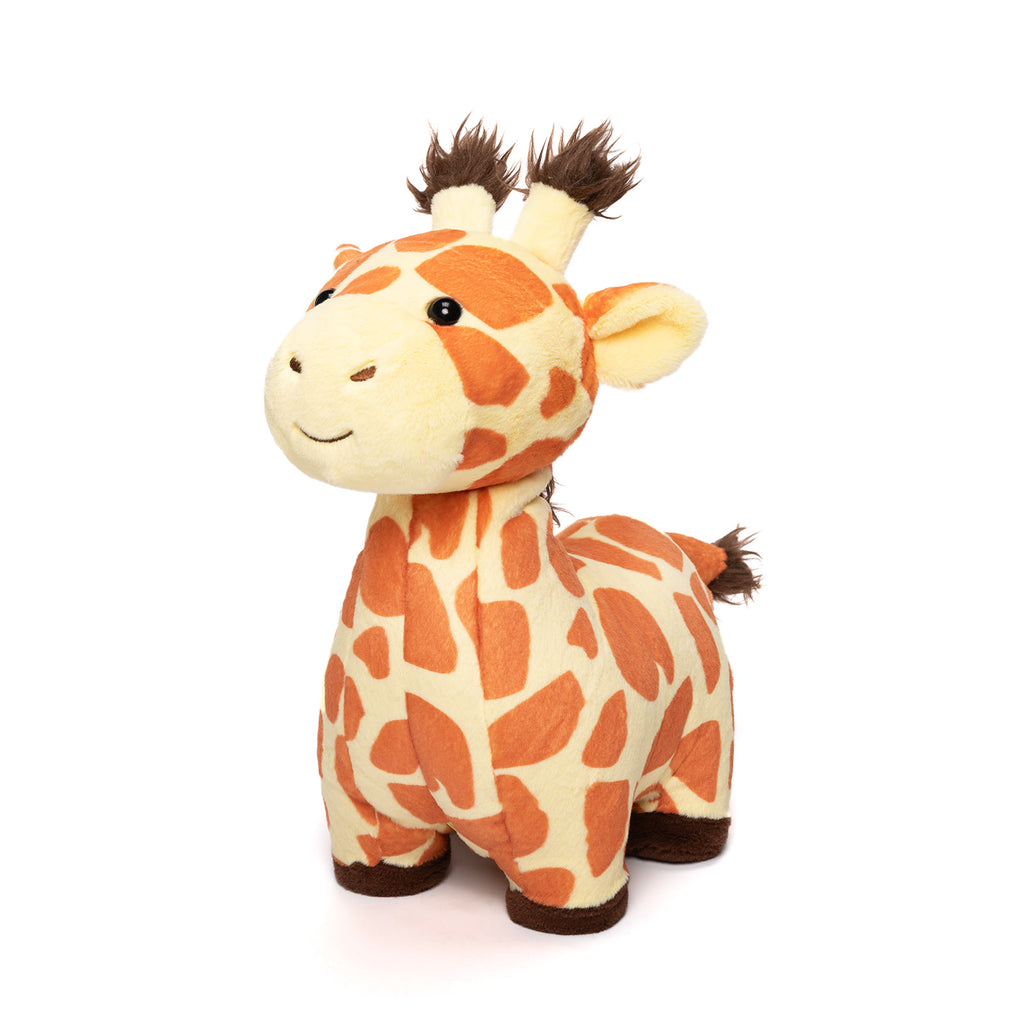 Ensemble de Jouets en Peluche Famille Girafe avec Coffret Cadeau 4 Pièces pour Bébé et Tout-petit