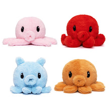 Charger l&#39;image dans la galerie, Peluche pieuvre avec 4 bébés pieuvres à l&#39;intérieur