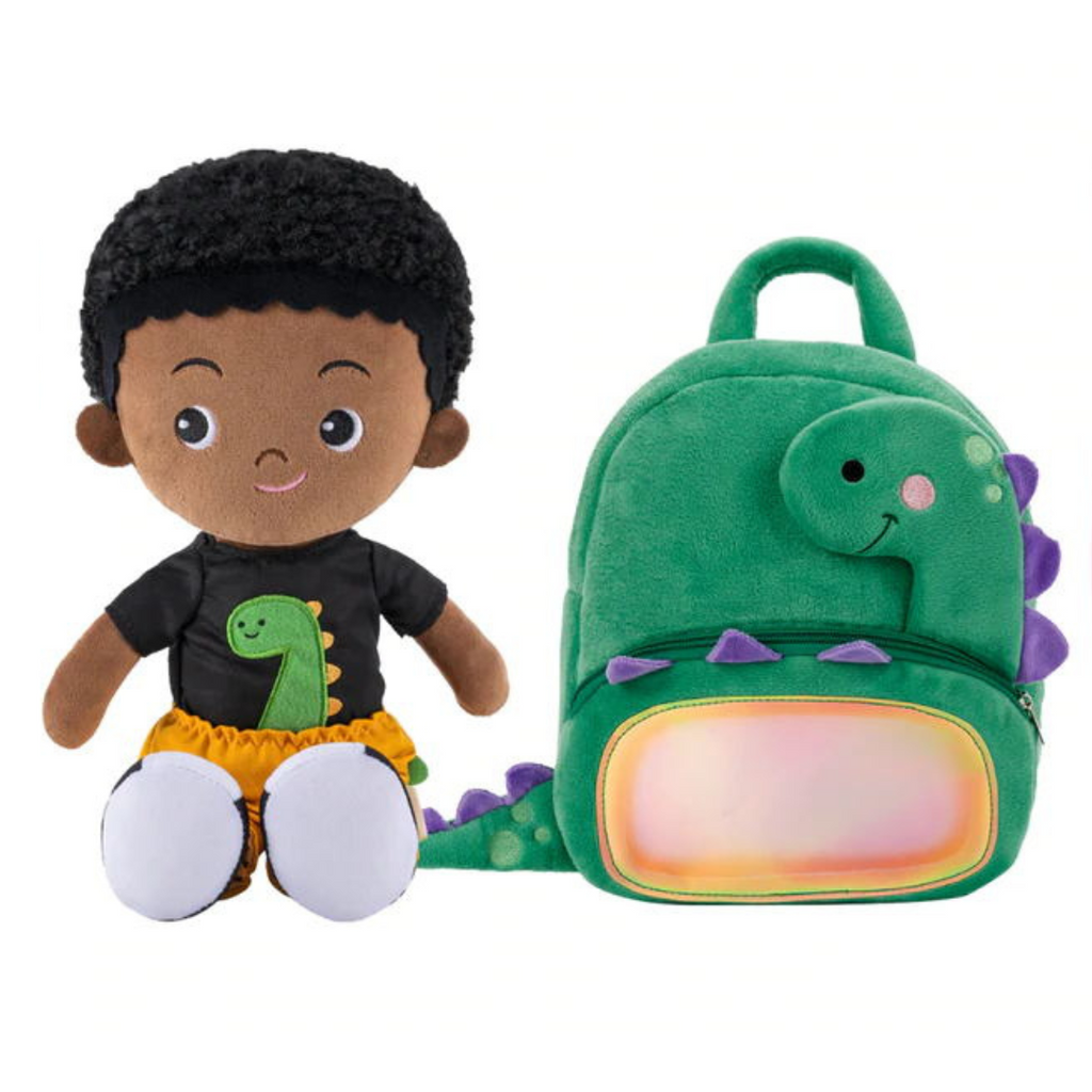 OUOZZZ Ensemble poupée personnalisée + sac à dos
