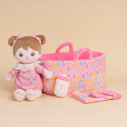 Mini Personnalisée Poupée en Peluche & Ensemble-cadeau