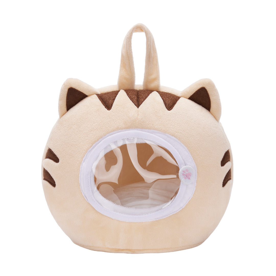 Maison pour chat en peluche personnalisée avec 5 adorables chatons