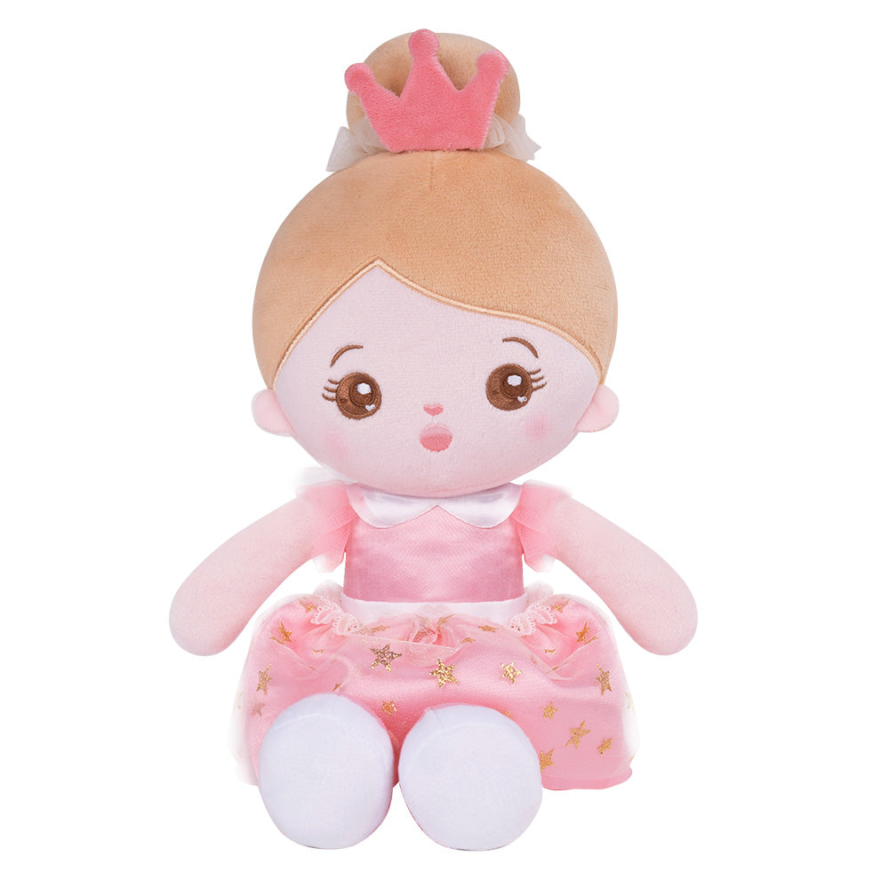 Personnalisée Poupée en Peluche avec Yeux Ouverts de Princesse Rose