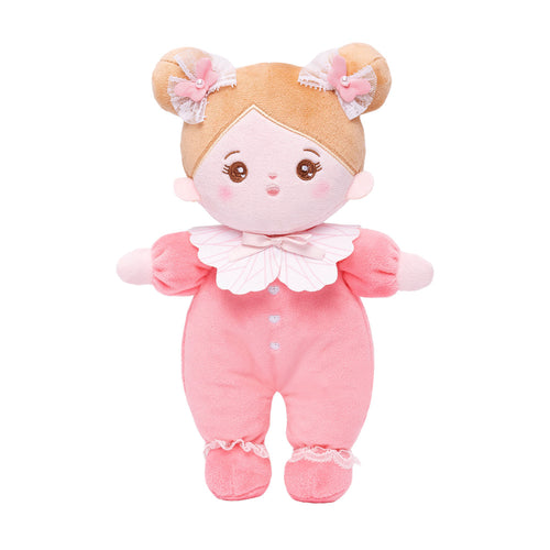 Mini Rose Personnalisée Poupée en Peluche avec Yeux Ouverts