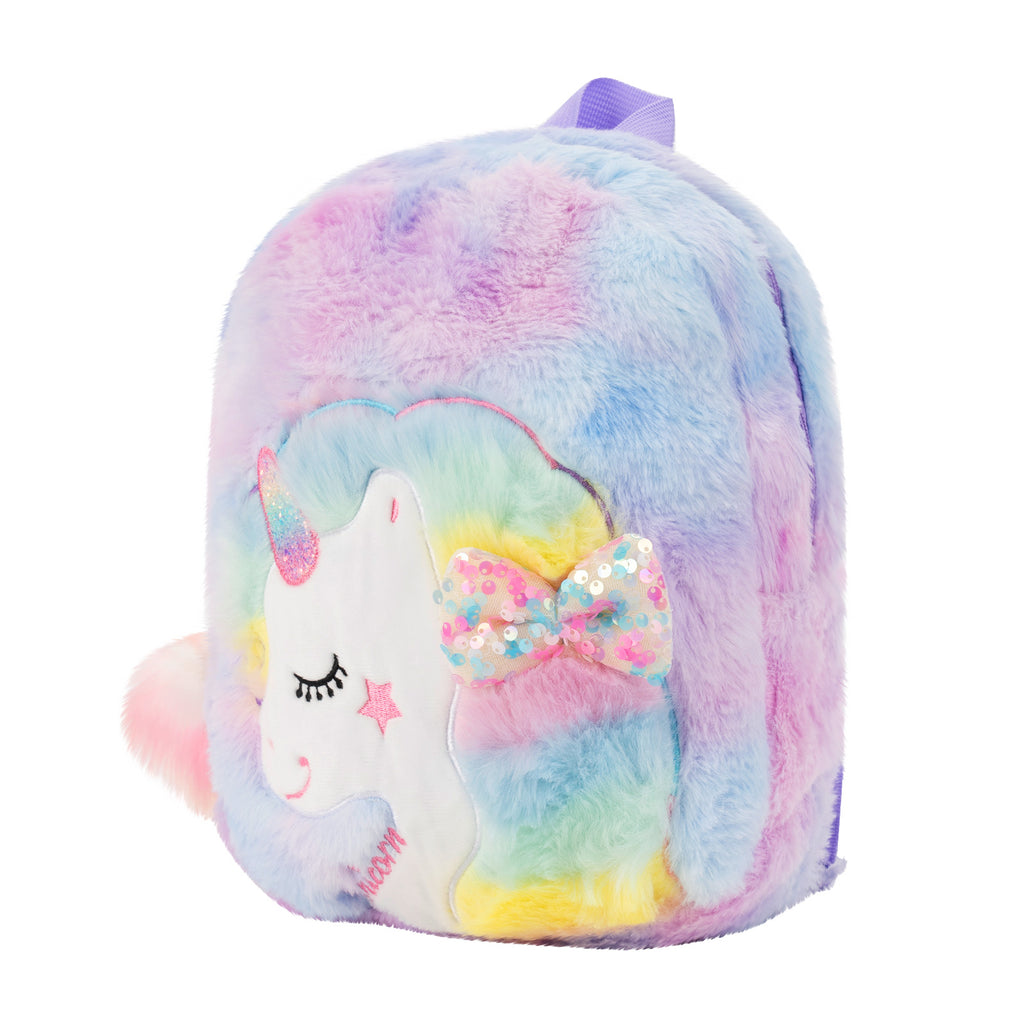 Personnalisée Sac à Dos en Peluche de Licorne