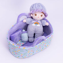 Charger l'image dans la galerie, Personnalisée Mini Poupée en Peluche pour Bébé Fille &amp; Ensemble-cadeau
