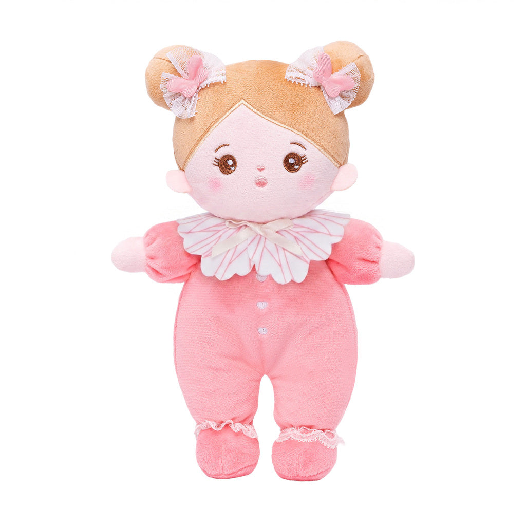 Poupée bébé en peluche personnalisée de 25 cm