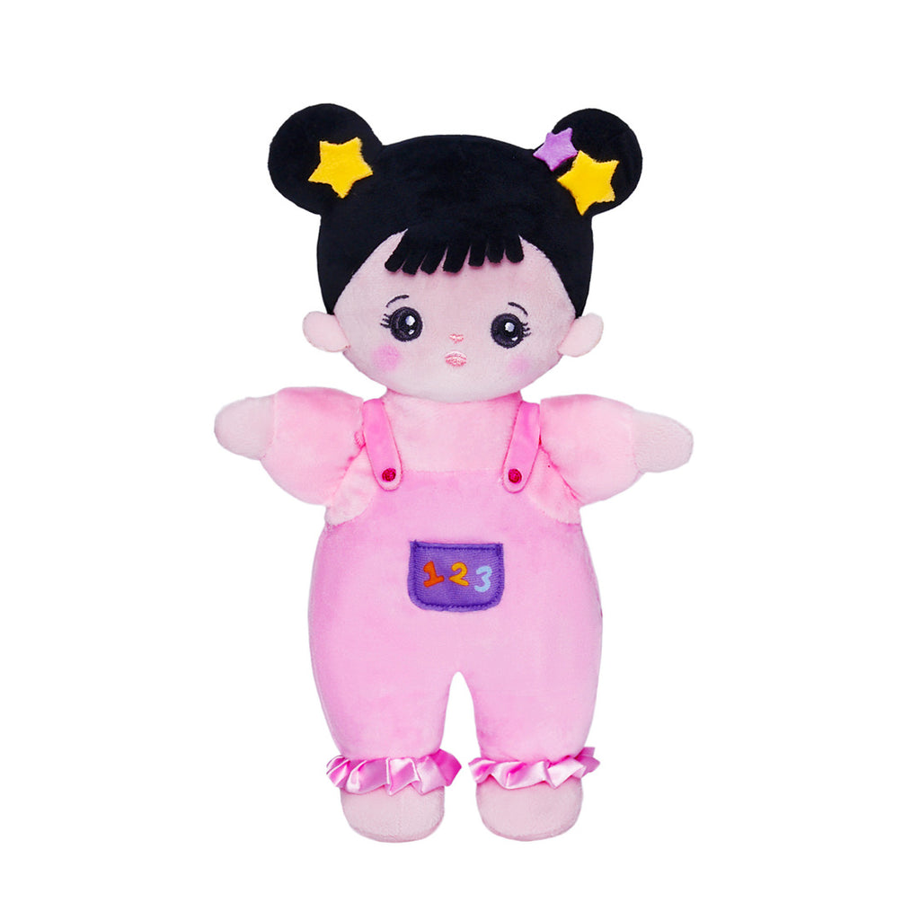 Poupée bébé en peluche personnalisée de 25 cm