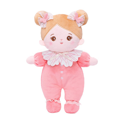 Mini Rose Personnalisée Poupée en Peluche avec Yeux Ouverts