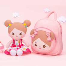 Charger l'image dans la galerie, OUOZZZ OUOZZZ Personalized Doll + Backpack Bundle Colored Dots🍨 / With Backpack