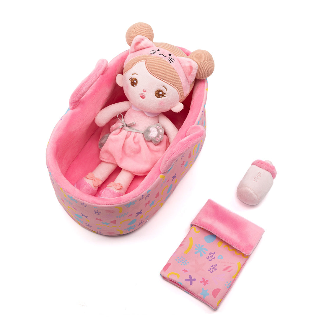 Accessoires personnalisés pour poupée et berceau