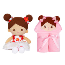 Charger l'image dans la galerie, Poupée personnalisée et couverture bébé douce de 89 cm (35 pouces)