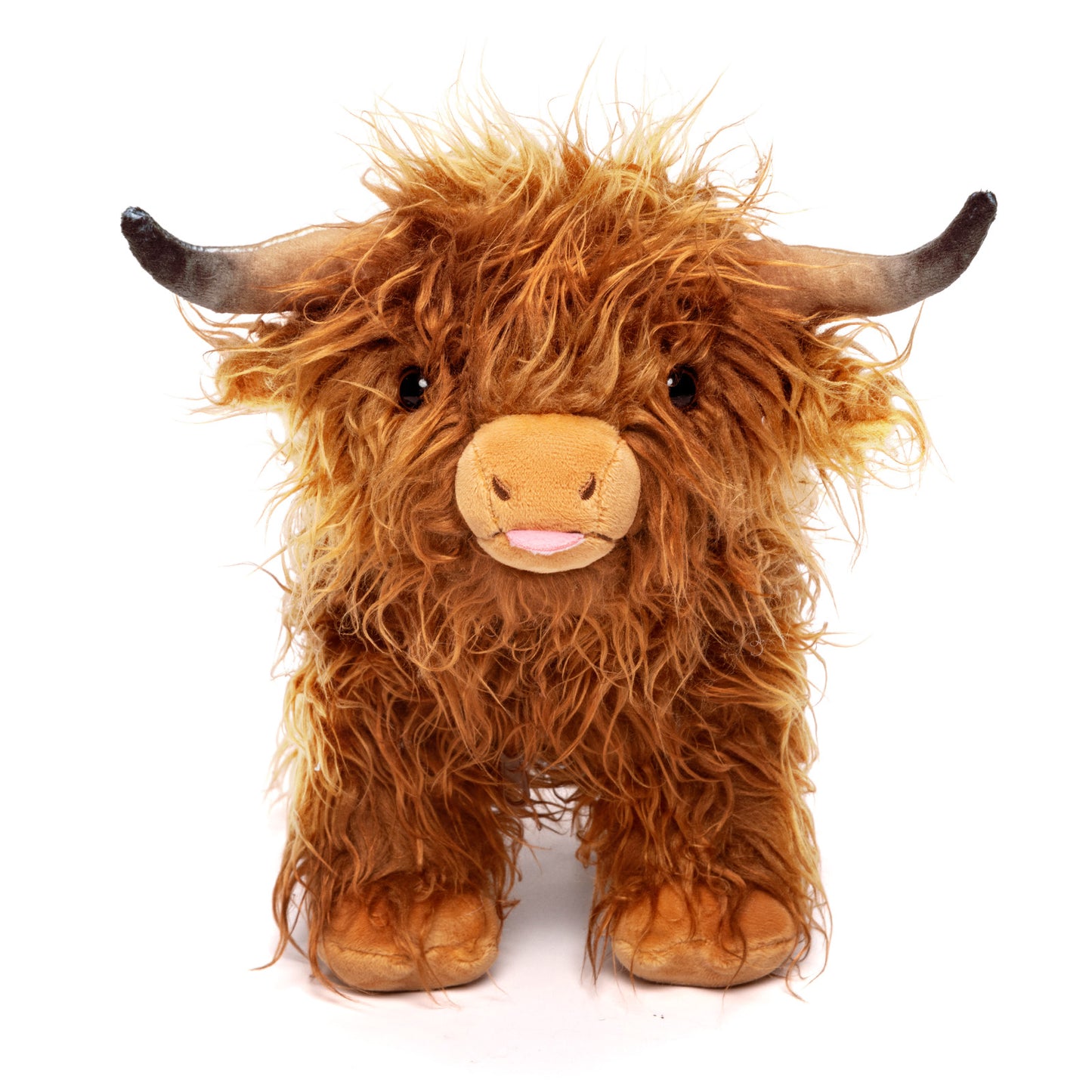Ensemble de jouets en peluche de vache Highland, parfait comme cadeau de fête
