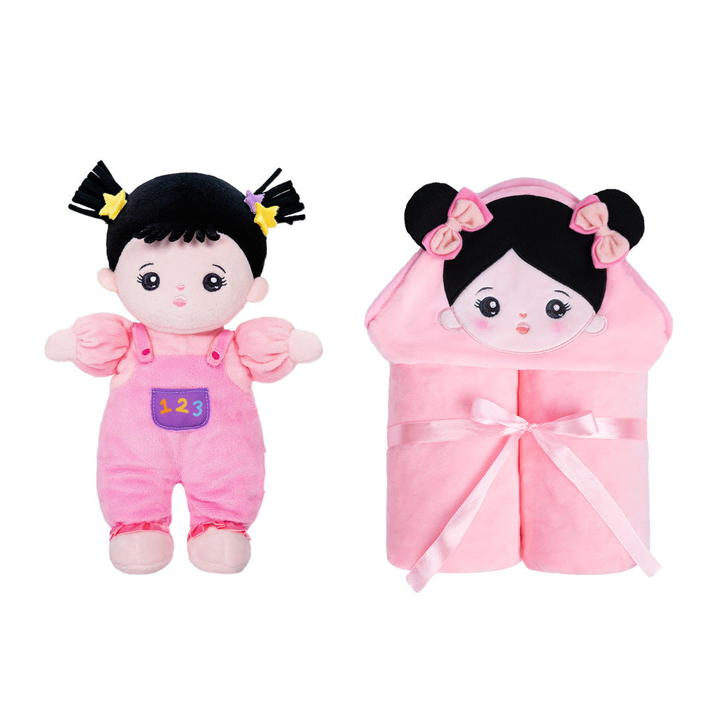 Poupée personnalisée et couverture bébé douce de 89 cm (35 pouces)