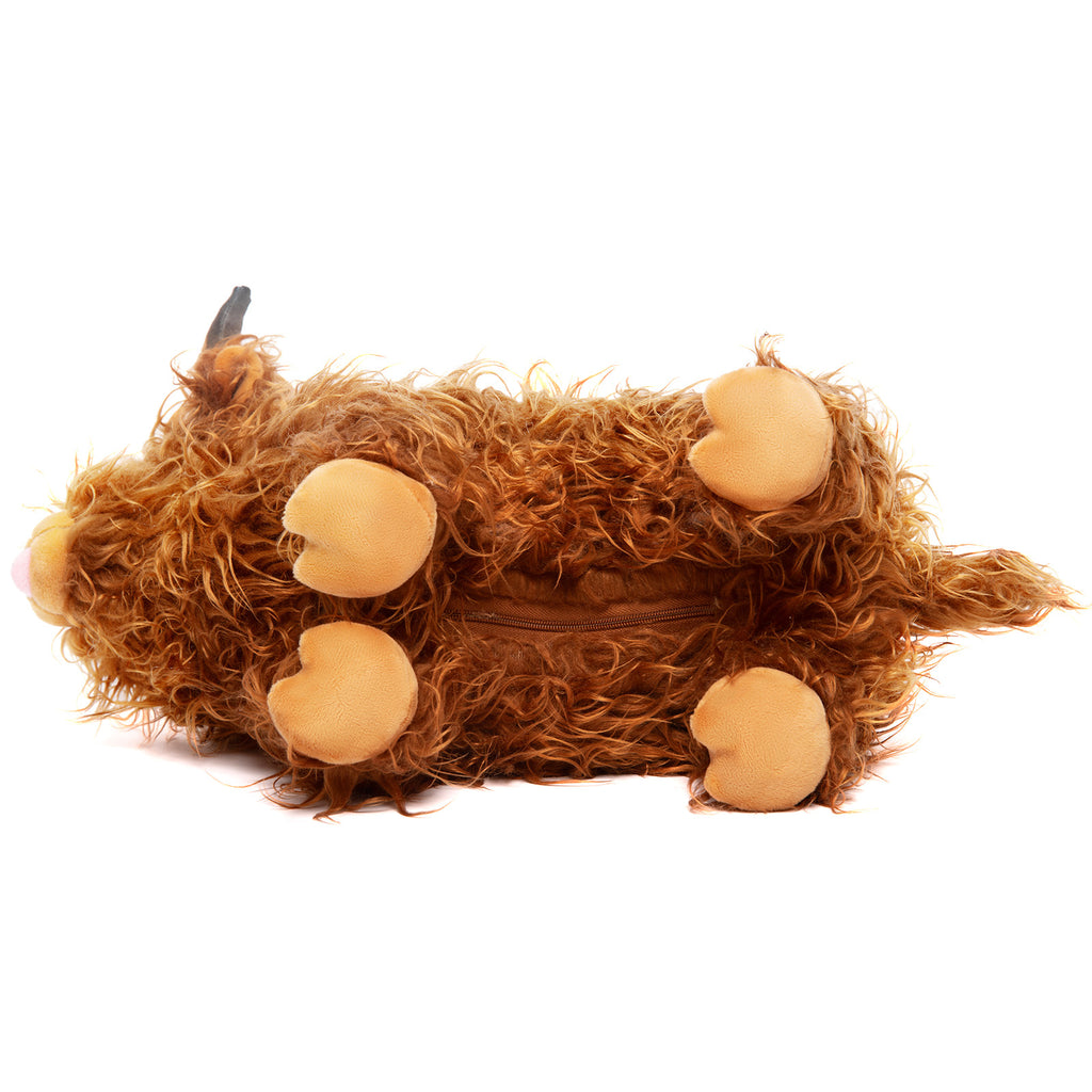 Ensemble de jouets en peluche de vache Highland, parfait comme cadeau de fête