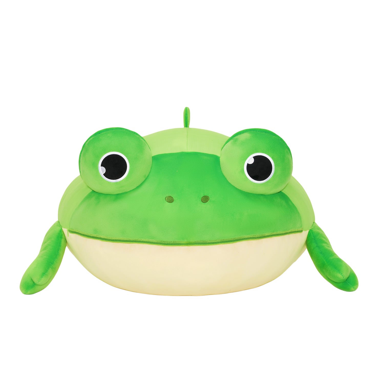 Sac de rangement pour jouets en forme de grenouille avec tapis de jeu qui tire la langue