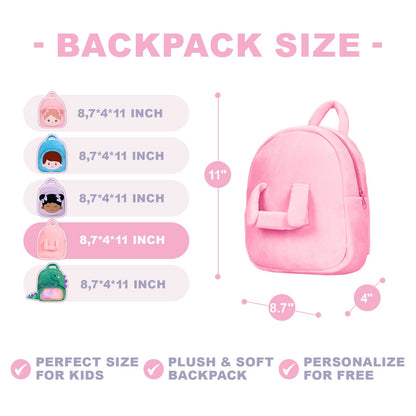 Sac à dos en peluche personnalisé - 25 modèles