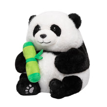 Charger l&#39;image dans la galerie, Ensemble de Jeu en Peluche de Famille Pandas avec 3 Bébés Coffrets Cadeaux pour Tout-petit