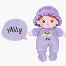 Charger l'image dans la galerie, Personnalisée Mini Poupée en Peluche pour Bébé Fille &amp; Ensemble-cadeau