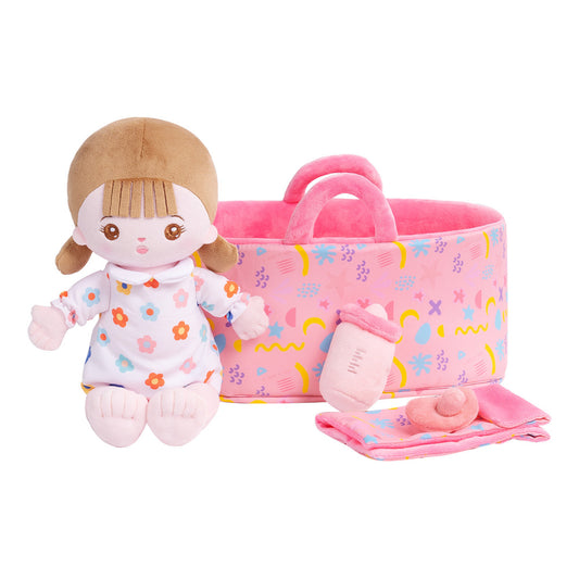 Mini Personnalisée Poupée en Peluche & Ensemble-cadeau