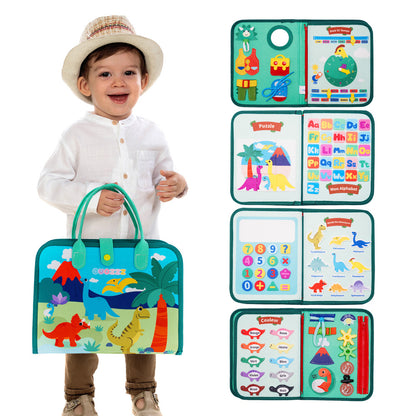 Personnalisé Busy Board Montessori (Version Française) -  Jouet  Éducatif Sensoriel Préscolaires