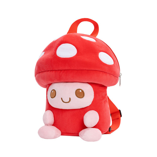 Personnalisée Sac à Dos en Peluche de Champignon